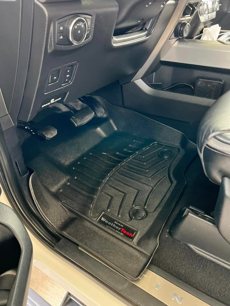 image of car mats after work